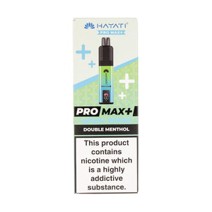 Hayati Pro Max Plus Prefilled Pod Kit - Double Menthol