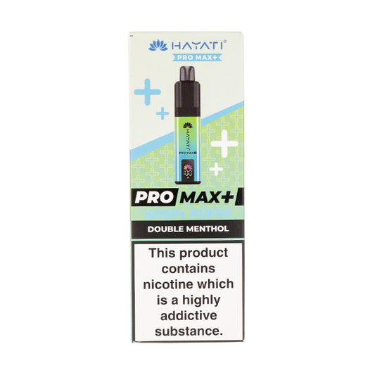 Hayati Pro Max Plus Prefilled Pod Kit - Double Menthol