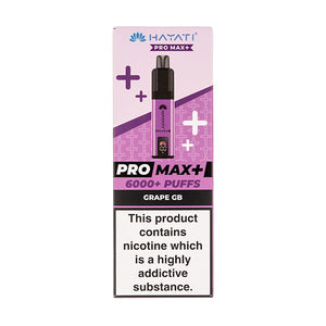 Hayati Pro Max Plus Prefilled Pod Kit - Grape GB