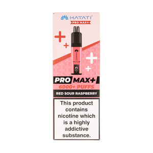 Hayati Pro Max Plus Prefilled Pod Kit - Red Sour Raspberry