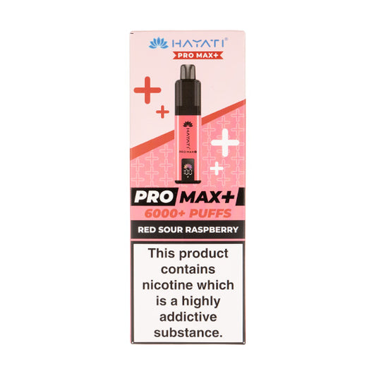 Hayati Pro Max Plus Prefilled Pod Kit - Red Sour Raspberry