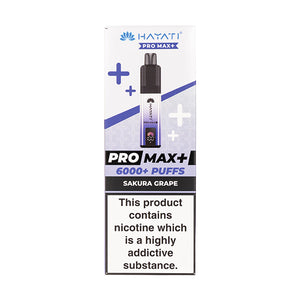 Hayati Pro Max Plus Prefilled Pod Kit - Sakura Grape