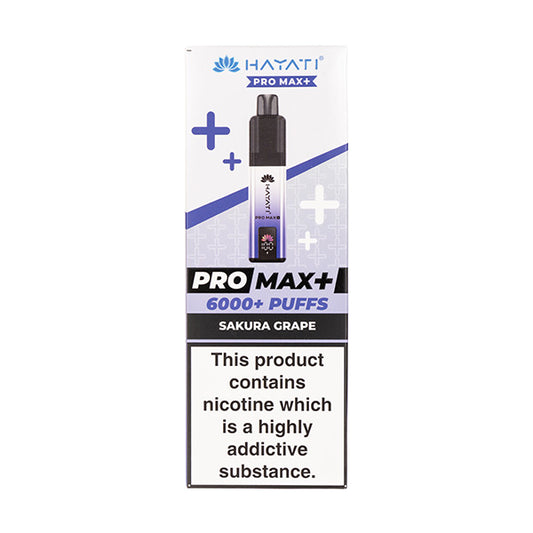 Hayati Pro Max Plus Prefilled Pod Kit - Sakura Grape