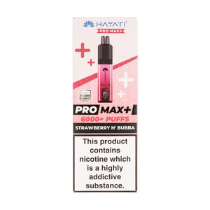 Hayati Pro Max Plus Prefilled Pod Kit - Strawberry H'Bubba 
