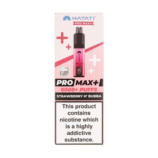 Hayati Pro Max Plus Prefilled Pod Kit - Strawberry H'Bubba 