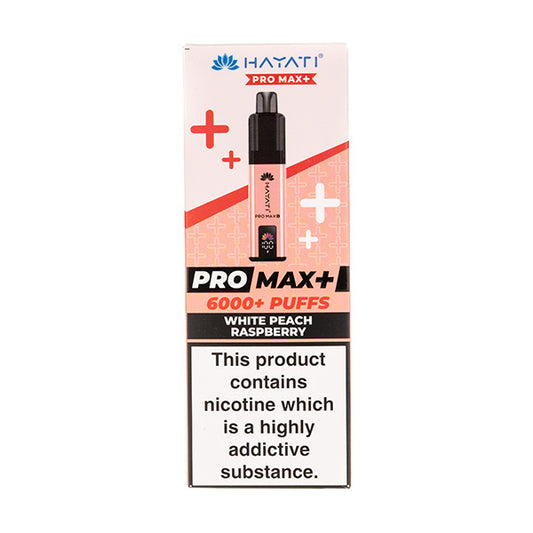 Hayati Pro Max Plus Prefilled Pod Kit - White Peach Raspberry 