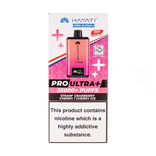 Hayati Pro Ultra Plus 25K Prefilled Pod Kit | 25,000 Puffs Hayati Pro Ultra Plus 25K Prefilled Pod Kit | 25,000 Puffs