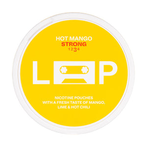 Hot Mango Strong Nicotine Pouches by Loop