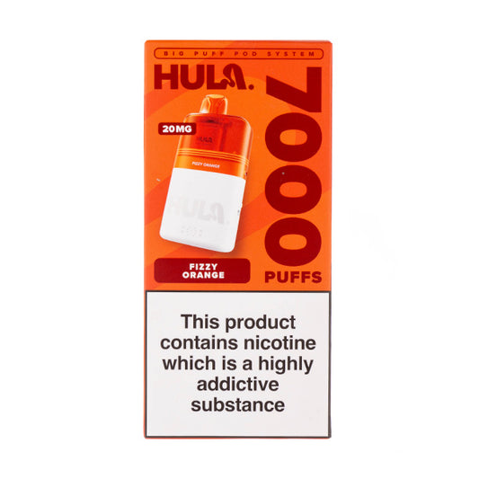 Hula 7000 Prefilled Pod Kit - Fizzy Orange