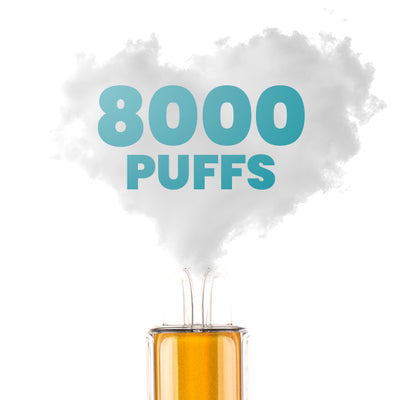 Up To 8,000 Puffs
