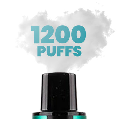 Up to 1200 Puffs at Once