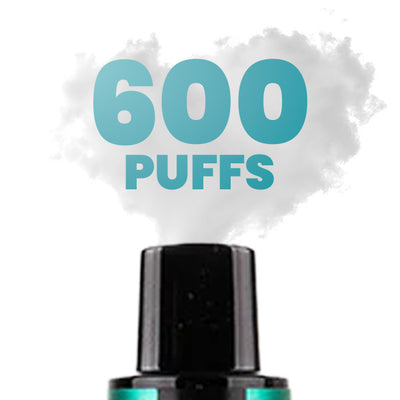 Up to 600 Puffs per pod