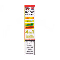 Citrus Edition IVG 2400 Reload Replacement Pods - 4 Pack