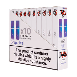 IVG Vape Pods | IVG 2400, Pro 12, Savr & Smart Max | Prefilled IVG Vape Pods | IVG 2400, Pro 12, Savr & Smart Max | Prefilled