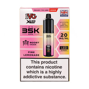 IVG XL35 Prefilled Pod Kit Pink Lemonade