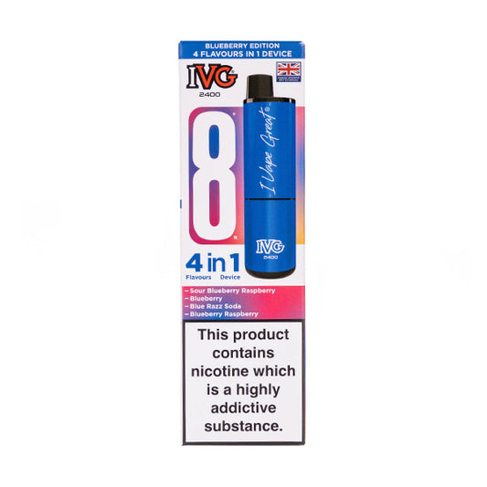 IVG 2400 Prefilled Pod Kit | 4 Flavours in 1 | 2400 Puffs IVG 2400 Prefilled Pod Kit | 4 Flavours in 1 | 2400 Puffs