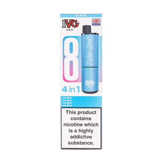 IVG 2400 Prefilled Pod Kit - Ice Blue
