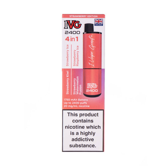 IVG 2400 Prefilled Pod Kit | 4 Flavours in 1 | 2400 Puffs IVG 2400 Prefilled Pod Kit | 4 Flavours in 1 | 2400 Puffs