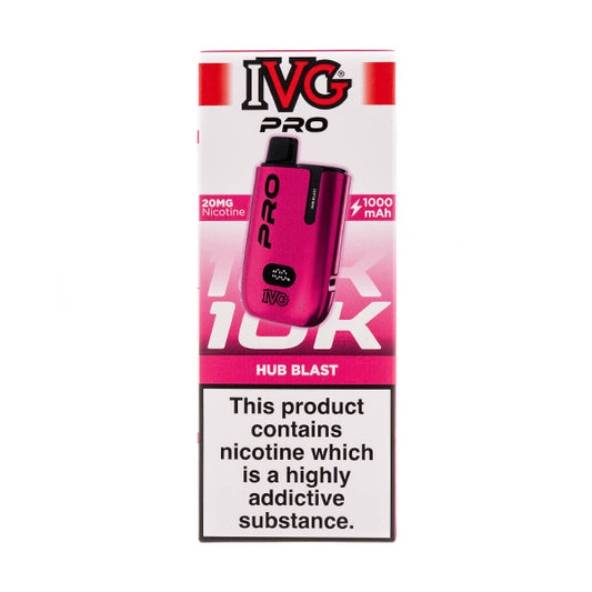 IVG Pro 12 Prefilled Pod Vape Kit (20mg) - Hub Blast