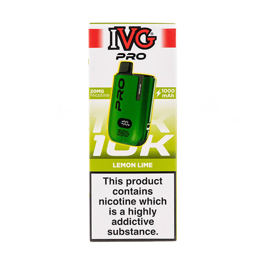 IVG Pro 12 Prefilled Pod Vape Kit (20mg) - Lemon Lime