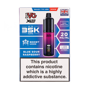 IVG XL35 Prefilled Pod Kit Blue Sour Raspberry