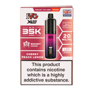 IVG XL35 Prefilled Pod Kit Cherry Peach Lemon
