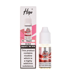 Ice Blue Crystal Nic Salt E-liquid By Higo