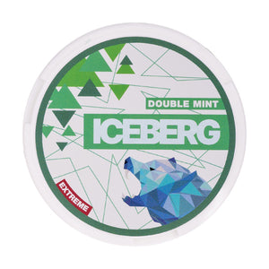 Extreme Double Mint Nicotine Pouches by Iceberg