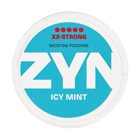 Icy Mint XX Strong Nicotine Pouches by Zyn