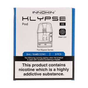 Innokin Klypse V2 Refillable Pods - 0.6ohms
