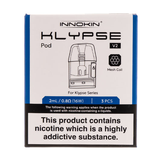 Innokin Klypse V2 Refillable Pods - 0.8ohms