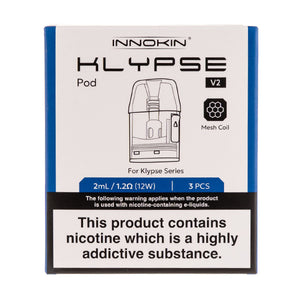 Innokin Klypse V2 Refillable Pods - 1.2ohms