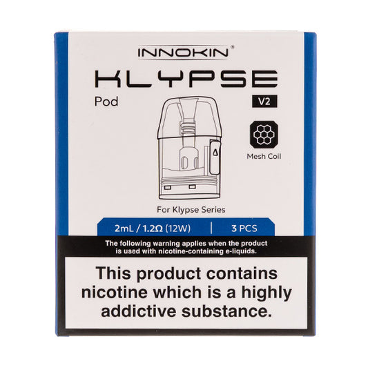 Innokin Klypse V2 Refillable Pods - 1.2ohms