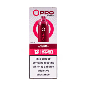 Sour Cherry O Pro Prefilled Pod + Refill by INSTA