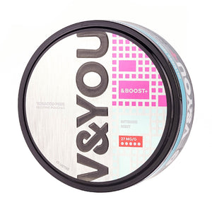 Intense Mint &Boost+ Nicotine Pouches by V&YOU