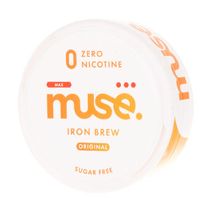 Iron Brew Zero Nicotine Pouches by Muse