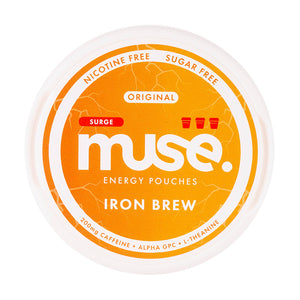 Iron Brew Energy Pouches by Muse 200mg Surge