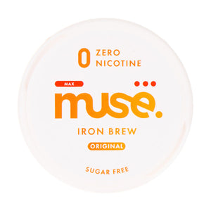 Iron Brew Zero Nicotine Pouches by Muse