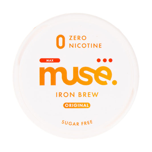 Iron Brew Zero Nicotine Pouches by Muse