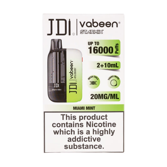 JDI Vabeen Starmix 16000 Prefilled Pod Kit - Miami Mint