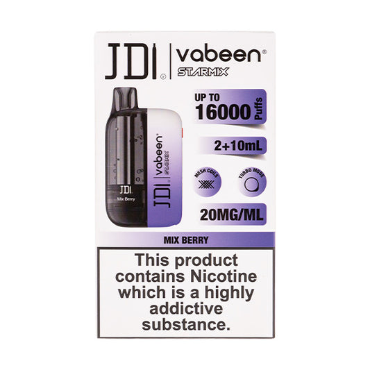 JDI Vabeen Starmix 16000 Prefilled Pod Kit - Mix Berry