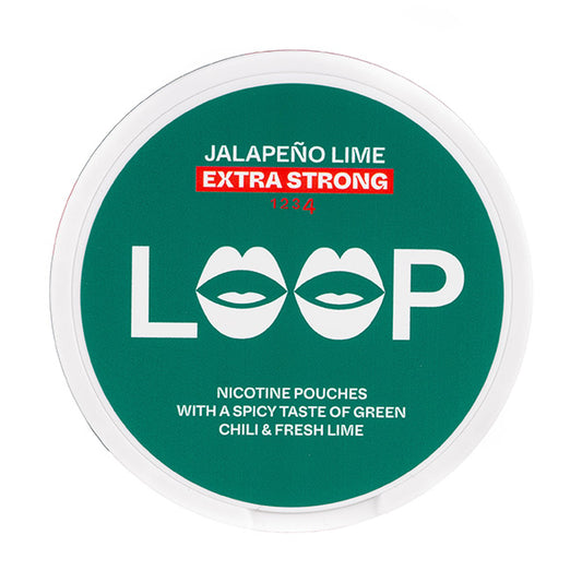 Jalapeno Lime Extra Strong Nicotine Pouches by Loop