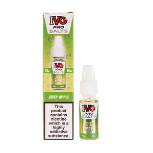 Juicy Apple Nic Salt E-Liquid by IVG Pro Salts