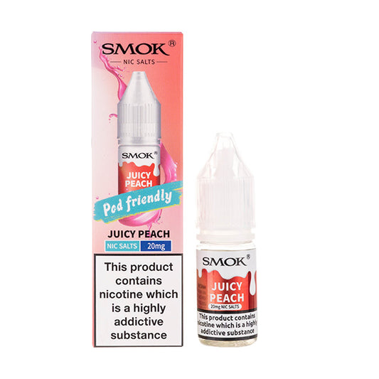 Juicy Peach Nic Salt E-Liquid by SMOK