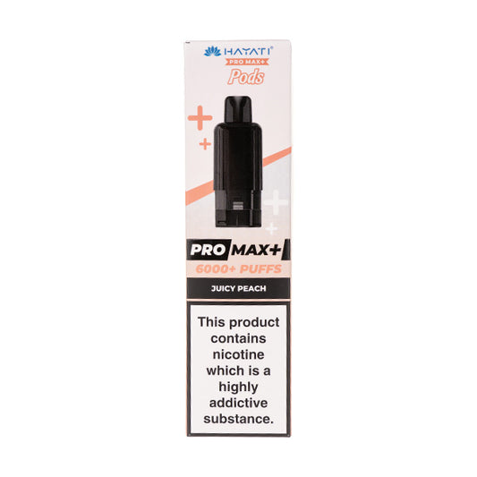 Juicy Peach Pro Max Prefilled Pod + Refill by Hayati