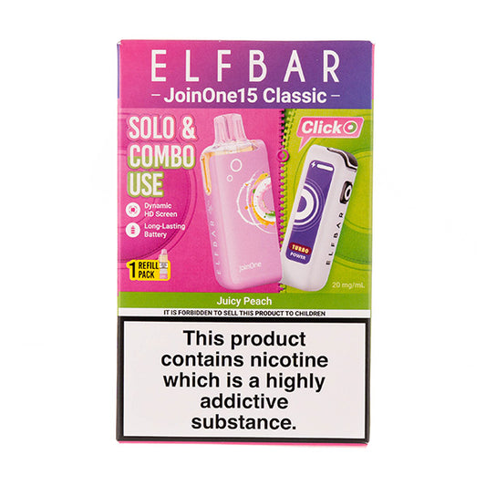 Elf Bar JoinOne15 Prefilled Pod Kit - Juicy Peach 