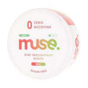 Kiwi Passionfruit Guava Zero Nicotine Pouches by Muse