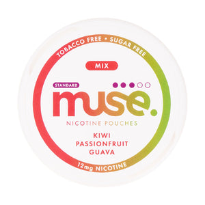 Kiwi Passionfruit Guava Nicotine Pouches by Muse