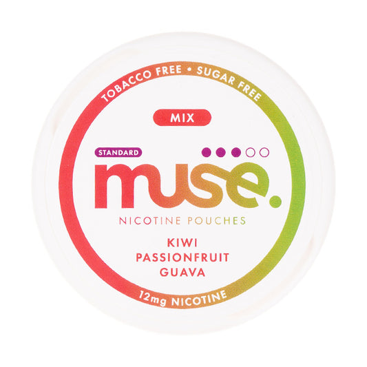 Kiwi Passionfruit Guava Nicotine Pouches by Muse