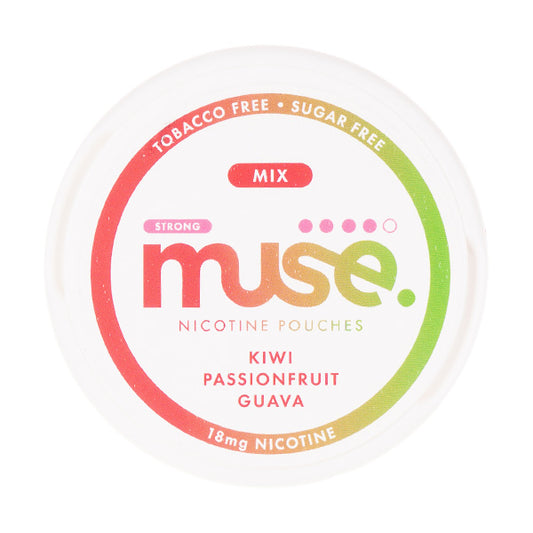 Kiwi Passionfruit Guava Nicotine Pouches by Muse